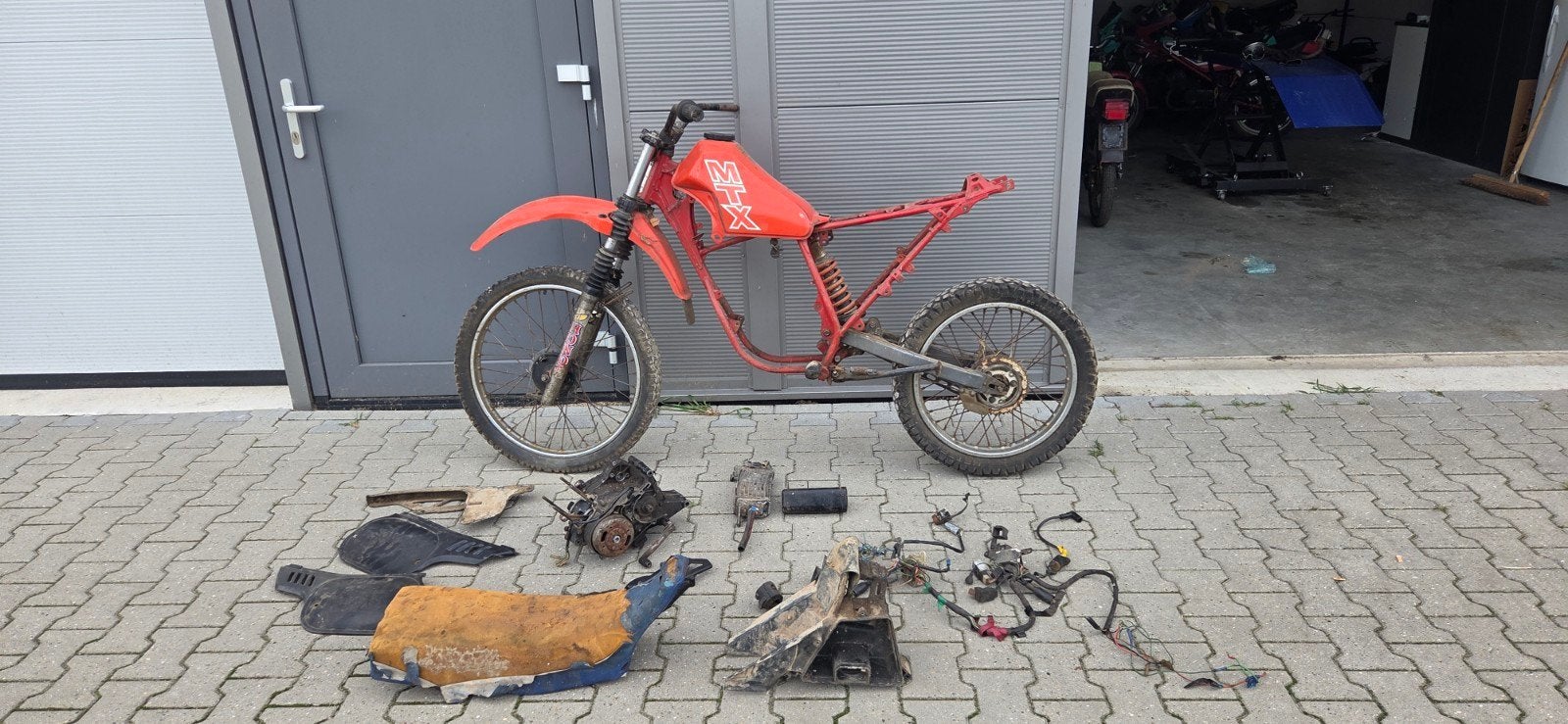 Honda mtx 80 6bak watergekoeld project, Ophalen, 6 versnellingen, Gebruikt, MTX
