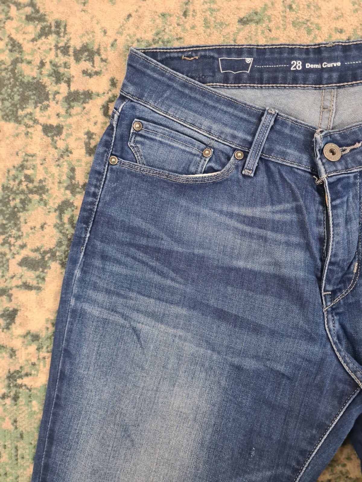 Levi's demi curve midrise boot W28 L32 Dames Tulsi2832, Blauw, Ophalen of Verzenden, Zo goed als nieuw, W28 - W29 (confectie 36)