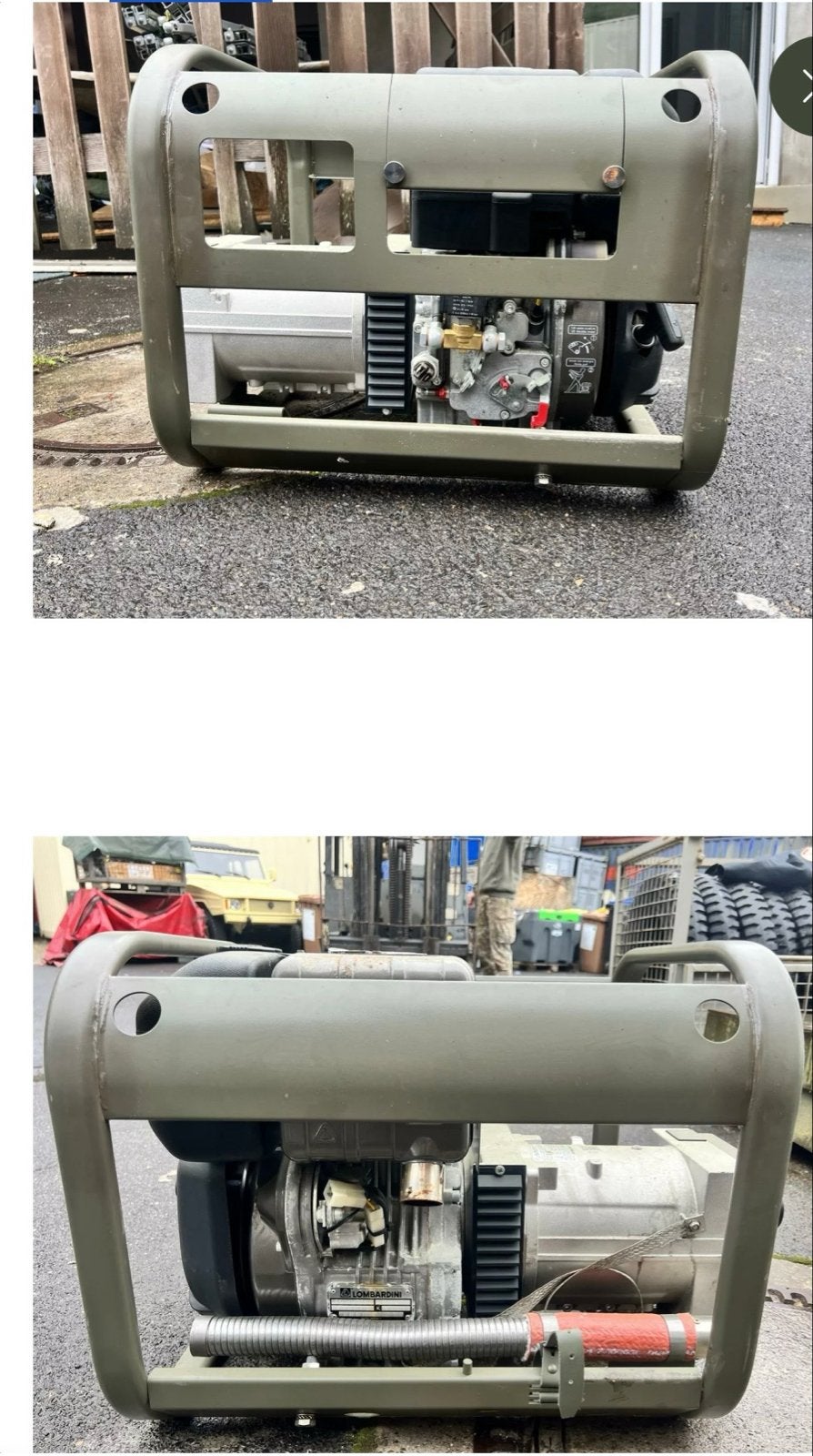 Sincro ER 2 CAT Aggregaat - Diesel - 4.2 kVA, Ophalen of Verzenden, Gebruikt, Minder dan 5 kVA, Dieselolie