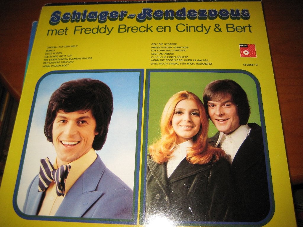 LP, Schlager Rendezvous mit Freddy Breck + Cindy ´+ Bert, Ophalen of Verzenden, Zo goed als nieuw, 12 inch