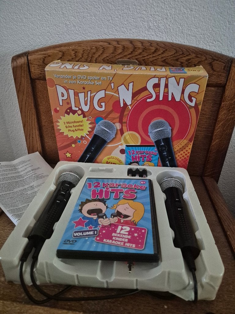 Karaoke set, Ophalen, Gebruikt, Complete set