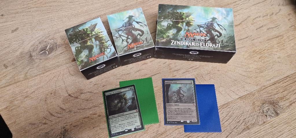 Duel Decks: Zendikar vs Eldrazi, Ophalen of Verzenden, Zo goed als nieuw, Speeldeck
