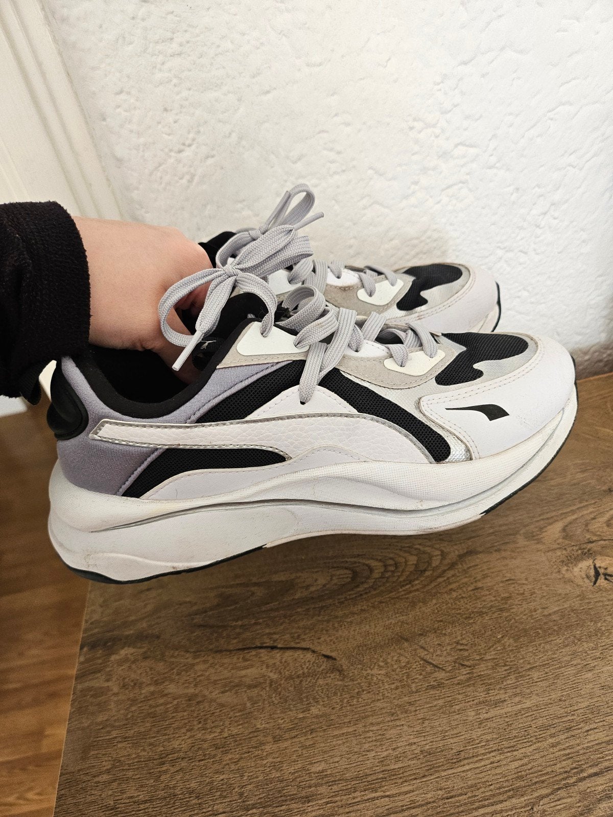 Puma RS Curve Glow Wn's Zwart Wit sneakers, maat 39, Puma, Wit, Ophalen of Verzenden, Sneakers of Gympen