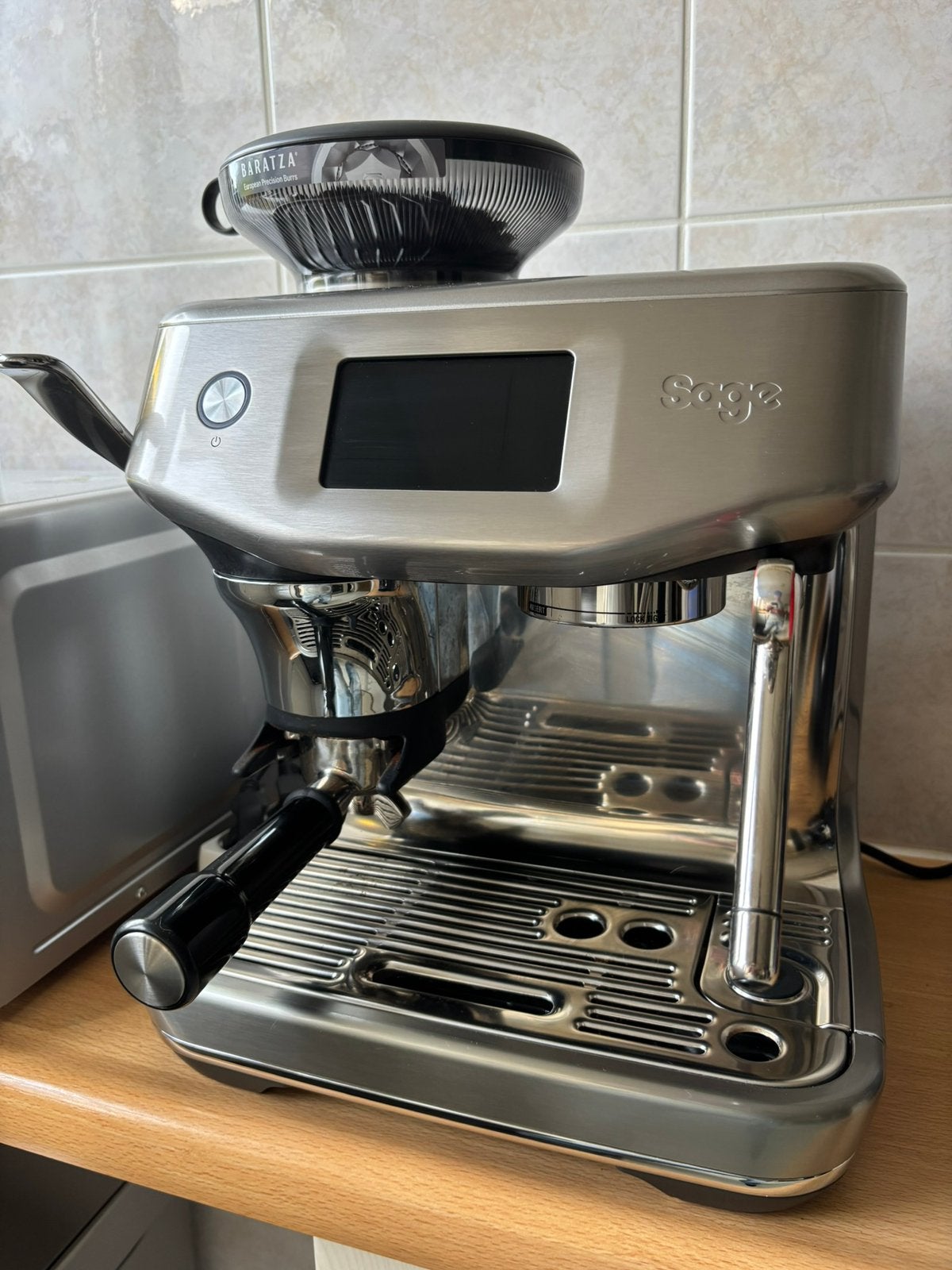 Sage Barista Touch Impress – Compleet & in zeer nette staat, Ophalen, Zo goed als nieuw, Espresso apparaat