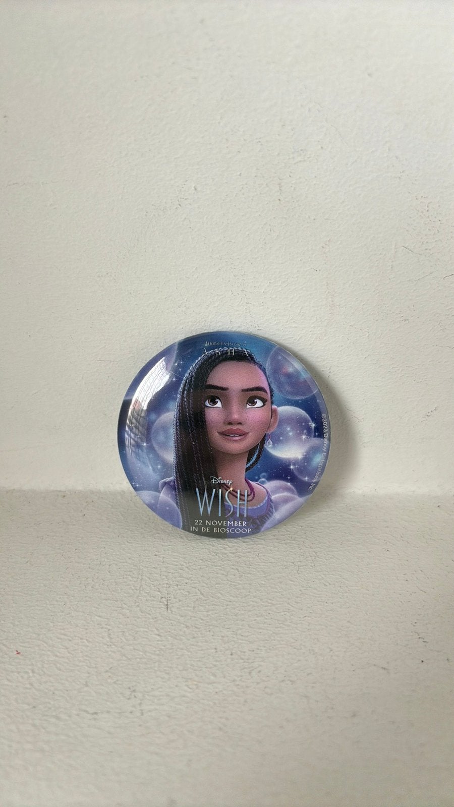 Wish Disney Button, Ophalen of Verzenden, Overige onderwerpen