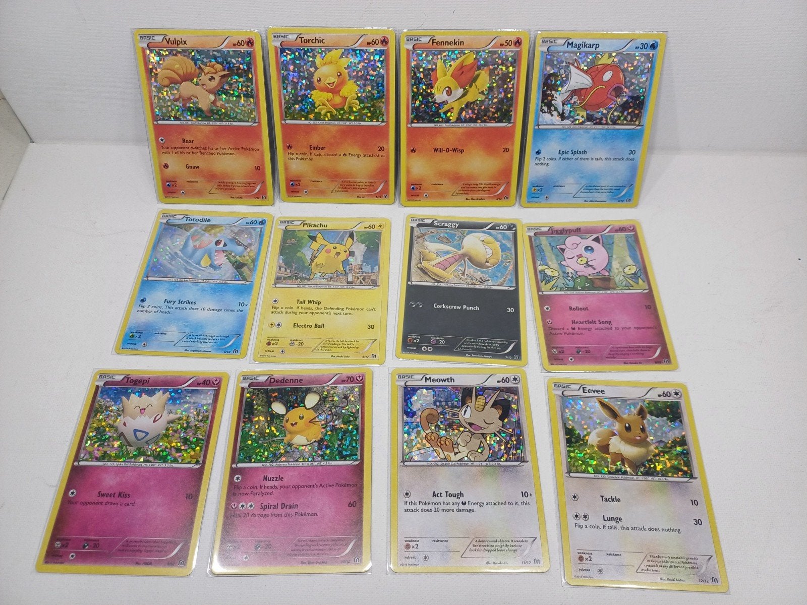 Pokemon McDonald's 2016 Promo 12 Complete Card Set Near Mint, Hobby en Vrije tijd, Verzamelkaartspellen | Pokémon, Ophalen of Verzenden