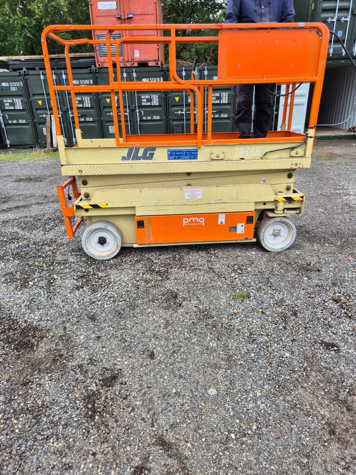 JLG 2033E Schaarlift / Hoogwerker - Bouwjaar 1998, Hobby en Vrije tijd, Ophalen of Verzenden