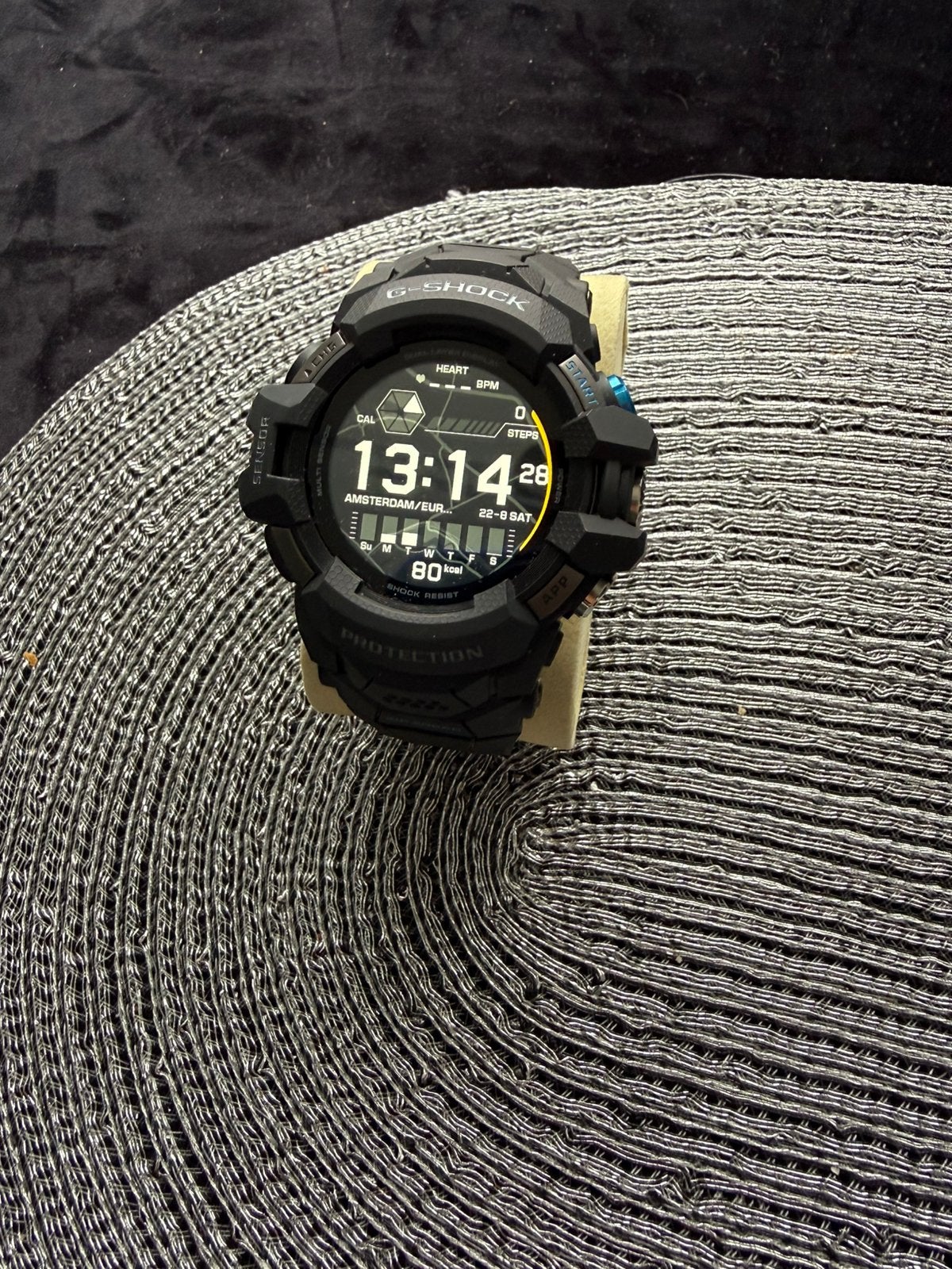 Casio g shock, Sieraden, Tassen en Uiterlijk, Sporthorloges, Ophalen of Verzenden, Zo goed als nieuw, Zwart, Windows