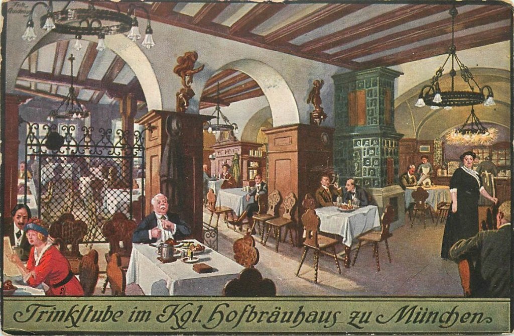 701-291-037 Munchen Kgl Hofbrauhaus, Verzenden, Voor 1920, Duitsland
