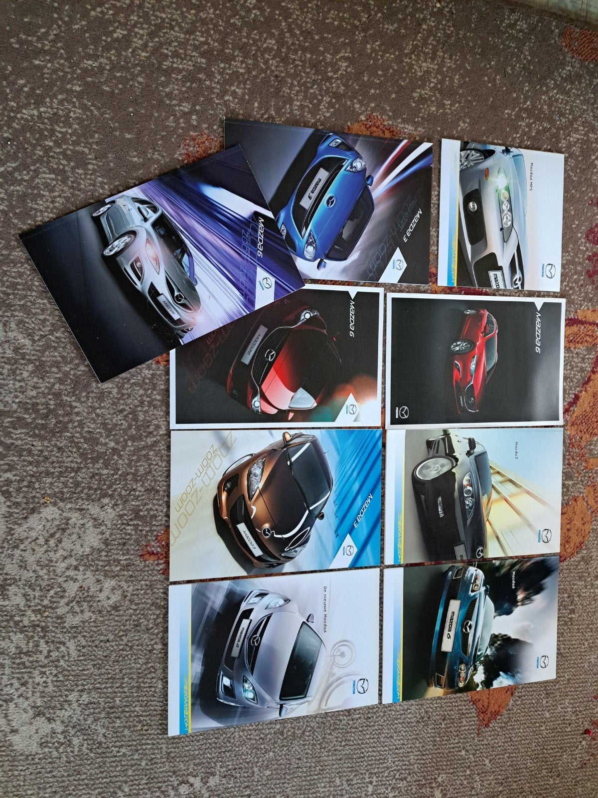 Verschillende Mazda brochures, Ophalen of Verzenden, Gelezen, Mazda