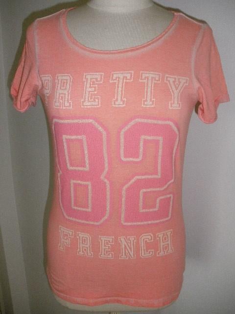 MAISON SCOTCH t- shirt roze maat S, Maat 38/40 (M), Zo goed als nieuw, Korte mouw, Roze