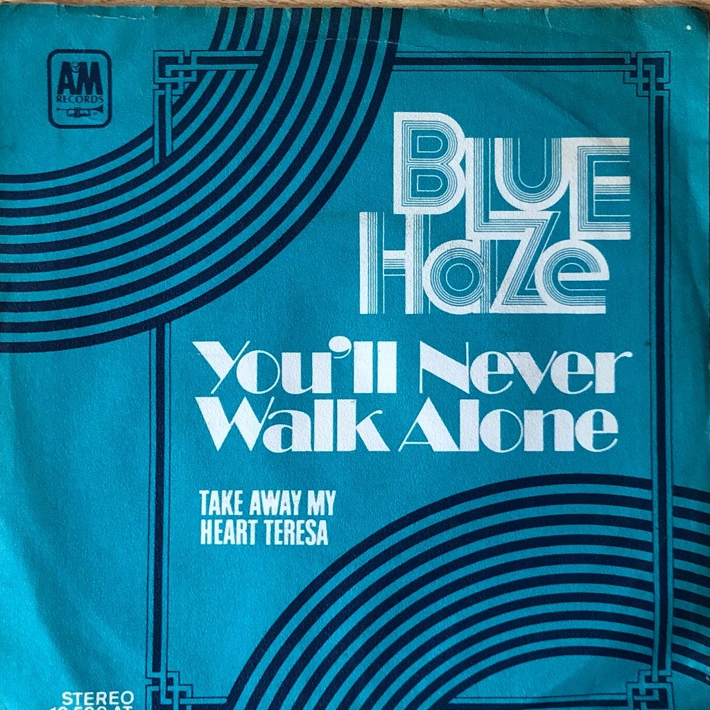 1973	Blue Haze	You 'll Never Walk Alone, Cd's en Dvd's, Fotohoes, 7 inch, Ophalen of Verzenden, Zo goed als nieuw