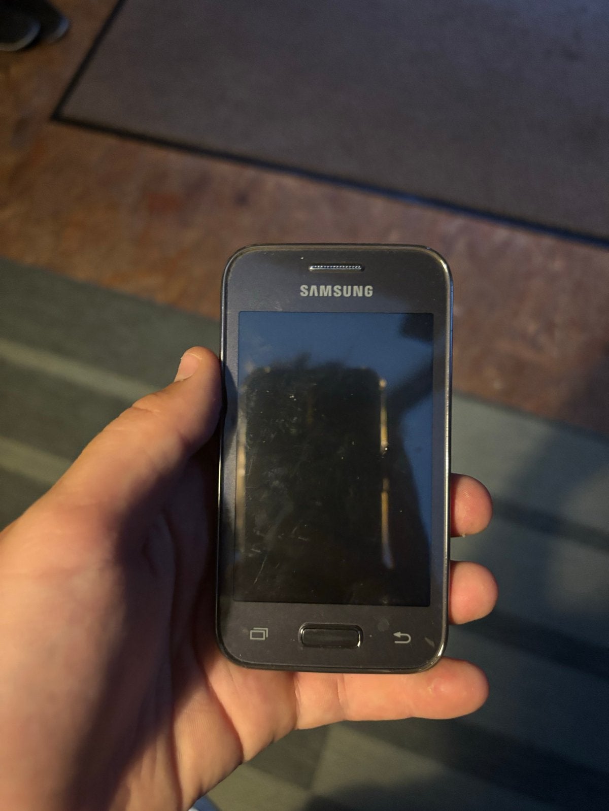 Samsung Galaxy Ace (oud model), Telecommunicatie, Mobiele telefoons | Samsung, Gebruikt, Zwart, Touchscreen, Ophalen of Verzenden