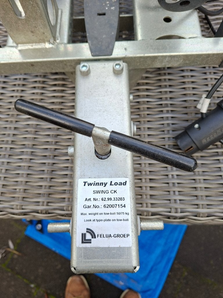 Fietsendrager Twinny Load Swing CK, Ophalen, 2 fietsen, Gebruikt, Trekhaakdrager