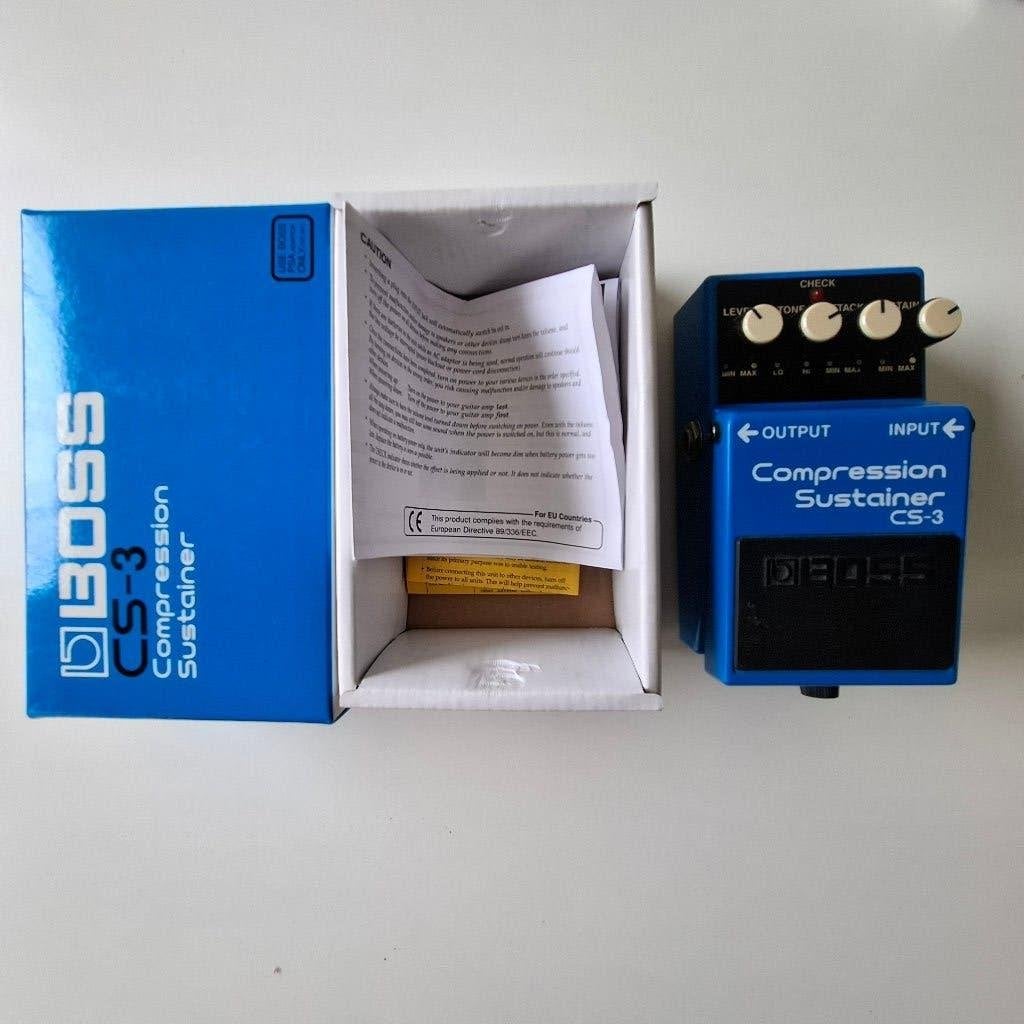 Boss Compressor Sustainer CS-3, Muziek en Instrumenten, Effecten, Ophalen of Verzenden, Zo goed als nieuw, Compressor
