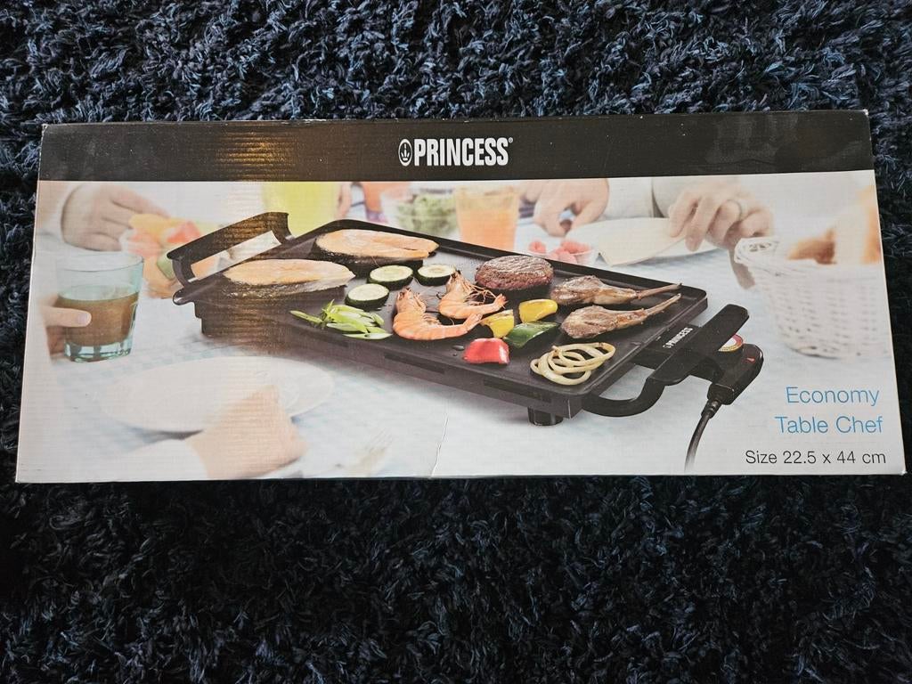 Princess Economy Table Chef tafelgrill nieuw in doos, Ophalen, Nieuw, 4 t/m 7 personen
