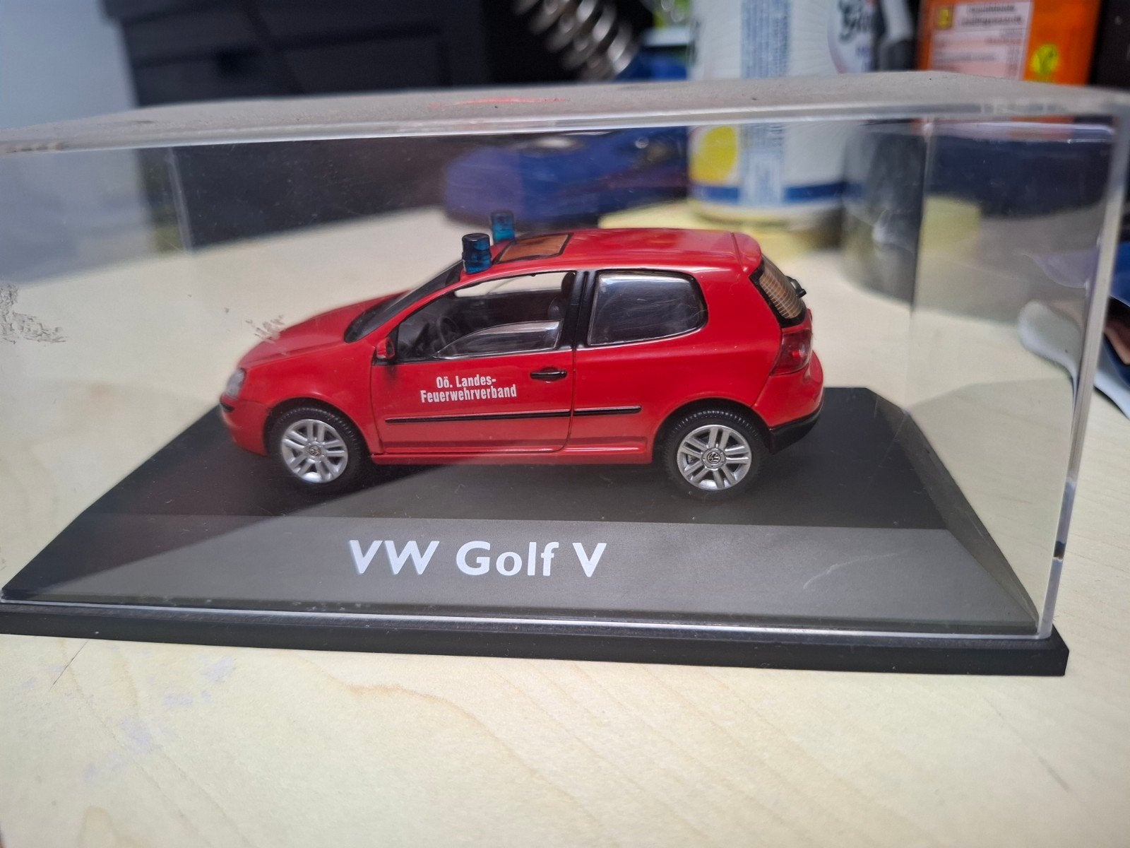 Schuco VW Golf V Brandweer Modelauto, Ophalen of Verzenden, Nieuw, Auto, Schuco