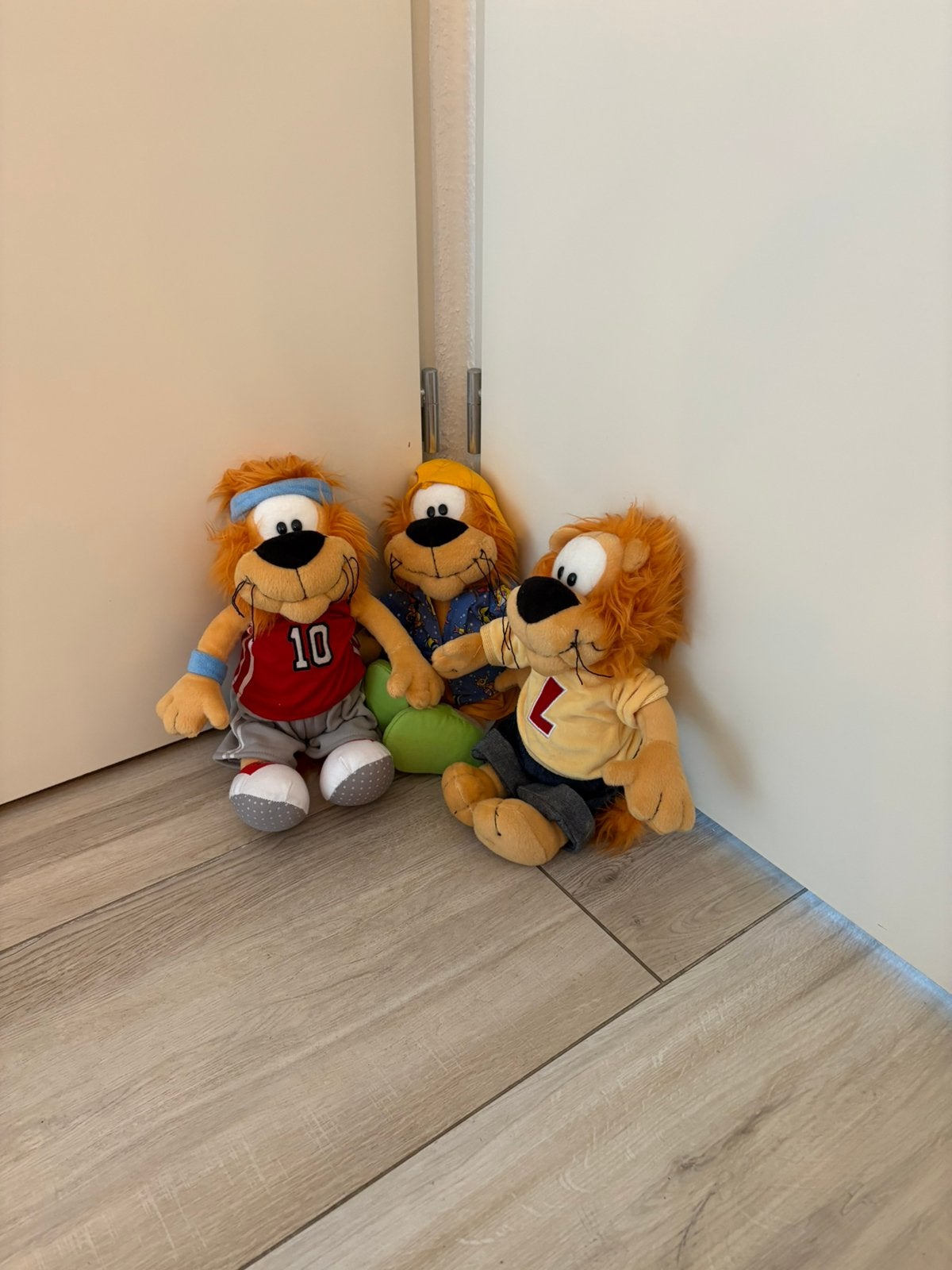 3 loekie de leeuw knuffels, Ophalen of Verzenden, Zo goed als nieuw, Overige typen