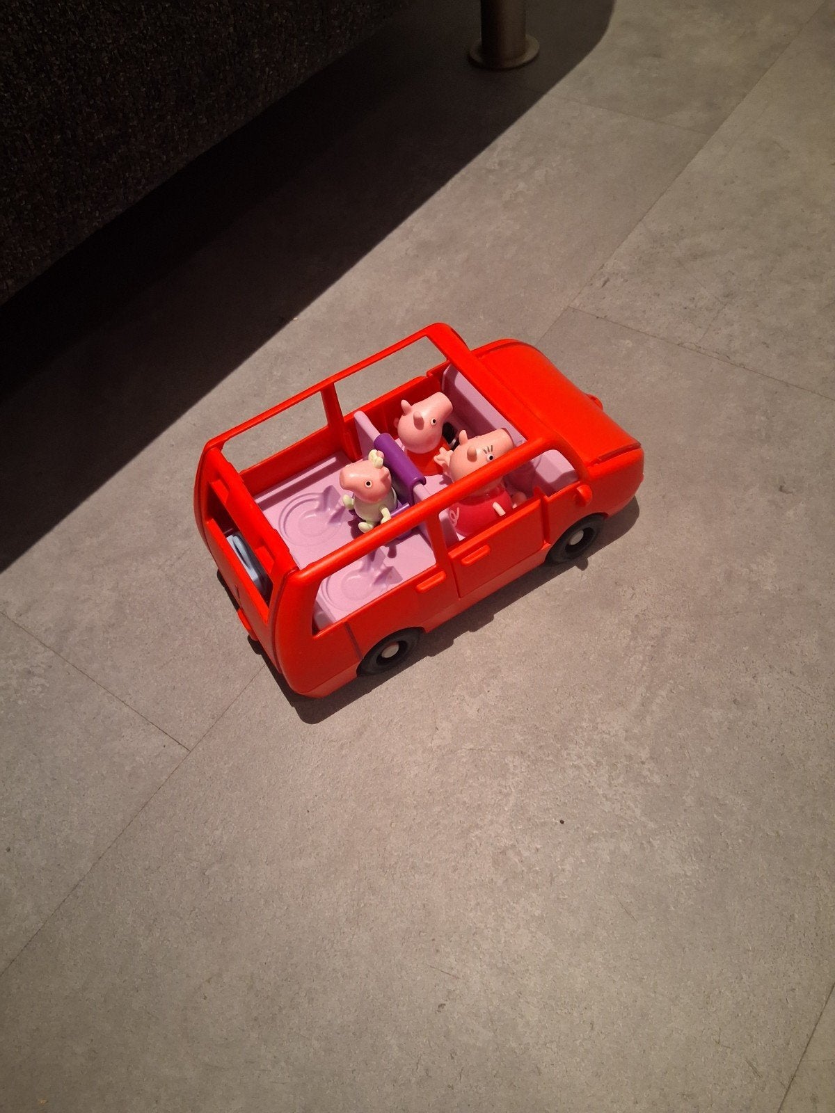 Peppa Pig Familie Auto met Figuren, Ophalen, Gebruikt
