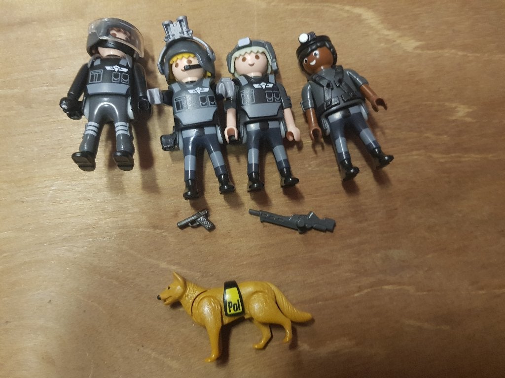Playmobil 5565 - Politie Arrestatieteam, Ophalen, Gebruikt