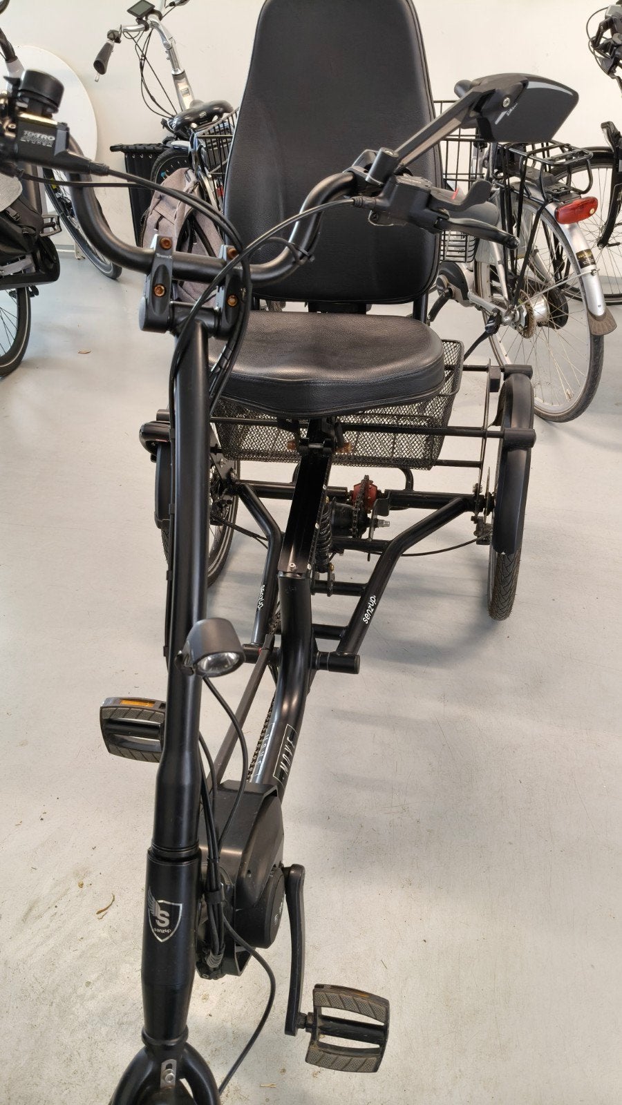 Senzup Move driewieler met Bosch motor, Ophalen, Gebruikt, Schijfrem, Senzup