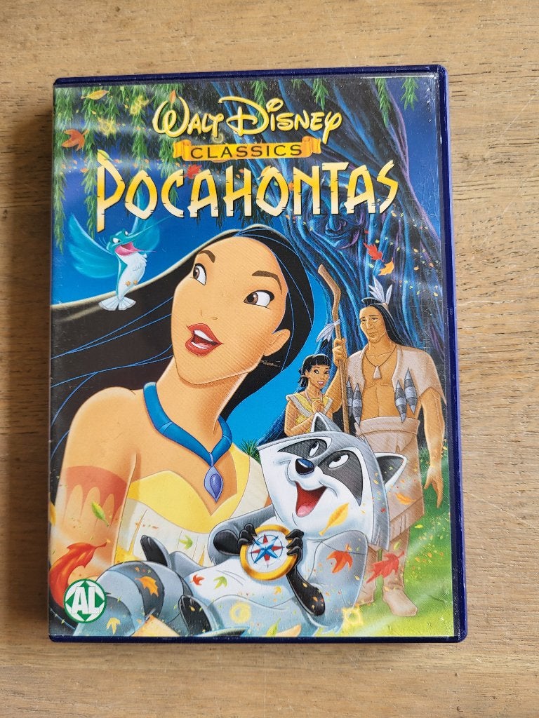 DVD Pocahontas Disney, Alle leeftijden, Ophalen of Verzenden, Zo goed als nieuw