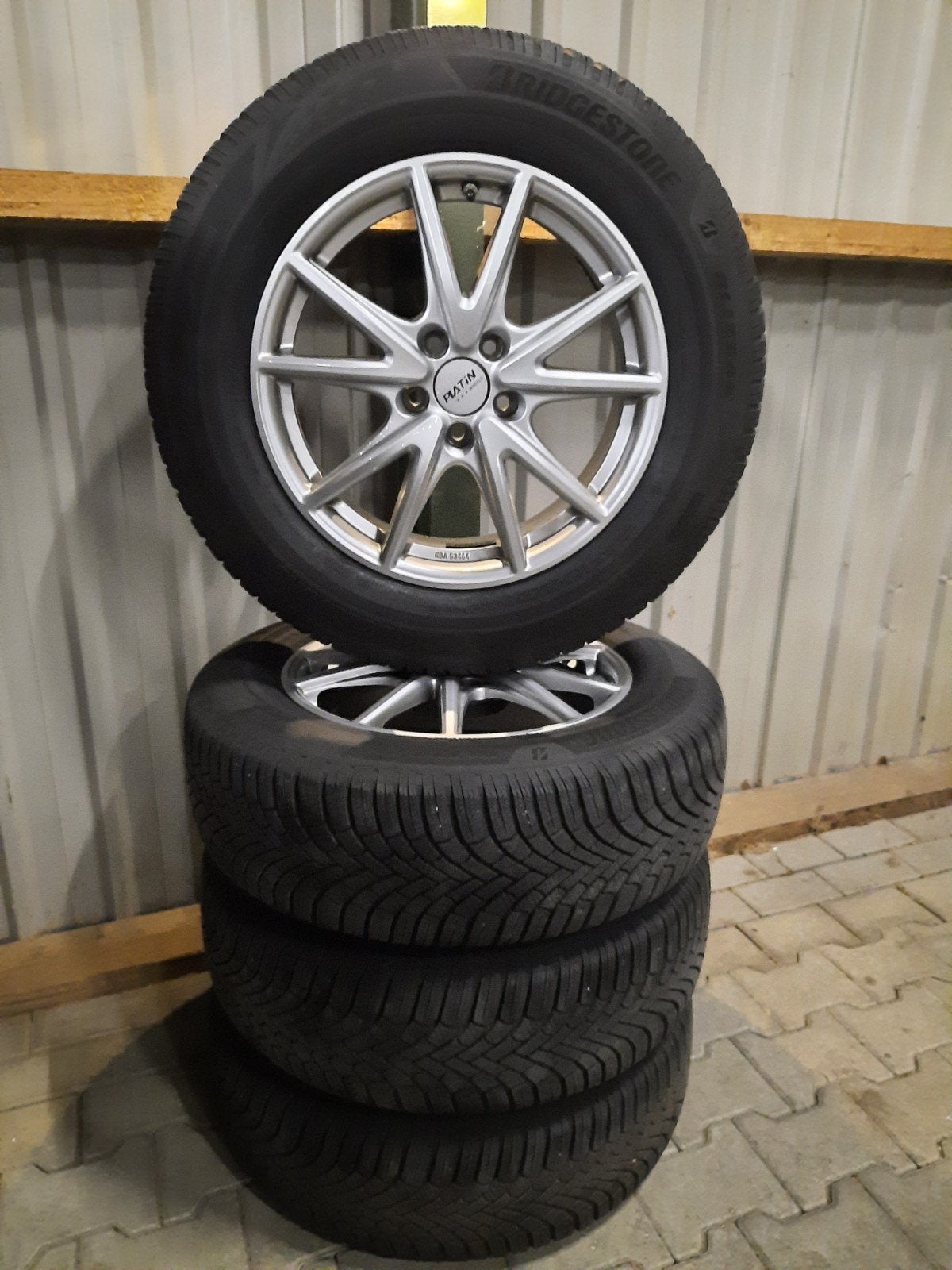 ZGAN 17 inch velgen 5×108 FORD KUGA VOLVO XC40 XC60 LYNK&CO, Auto-onderdelen, Banden en Velgen, Gebruikt, Banden en Velgen, 17 inch