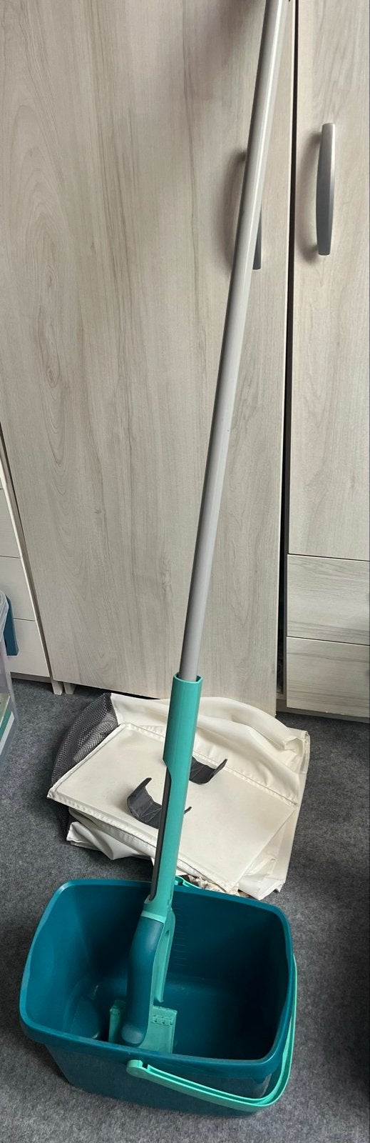 Leifheit dweil en emmer set GRATIS, Ophalen, Dweilemmer, -bak, of -wagen