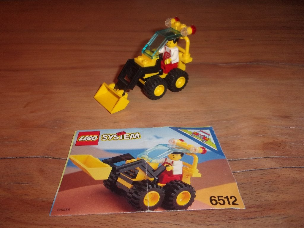 Lego Town 6512-1 Landscape Loader uit 1992, Compleet, Gebruikt, Overige thema's, Lego