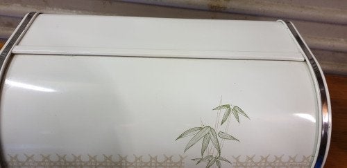broodtrommel bewaarbox wit metaal, Huis en Inrichting, Ophalen of Verzenden, 'T Olde Gre-j, Info@toldegrej.nl, Endepoelstraat 20f Didam