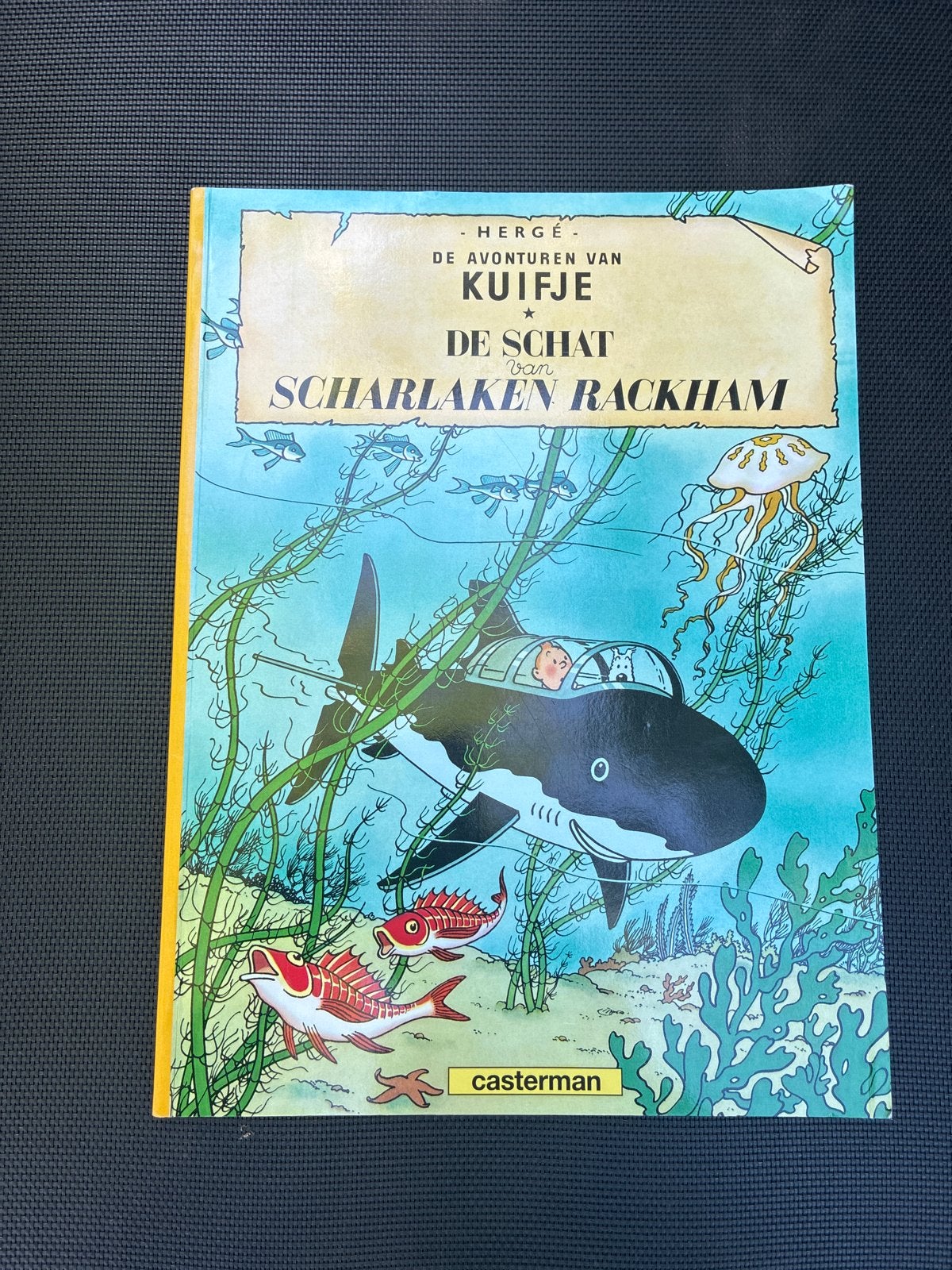 Kuifje: De Schat van Scharlaken Rackham - Casterman, Boeken, Eén stripboek, Ophalen of Verzenden, Gelezen