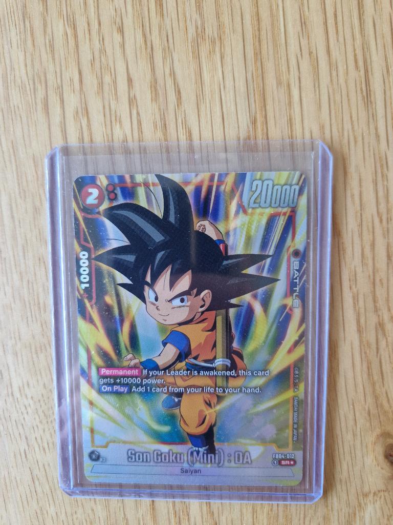 Son Goku (Mini) : DA FB04-012 Alt A Dragon Ball World Ultra, Ophalen of Verzenden, Nieuw