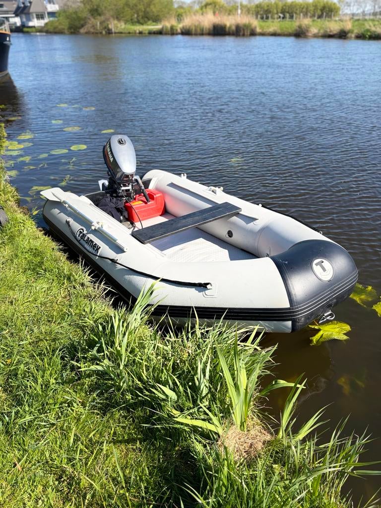 Talamax aqualine 300 rubberboot met Yamaha buitenboordmotor, Watersport en Boten, Rubberboten, Zo goed als nieuw, Benzine, Minder dan 70 pk