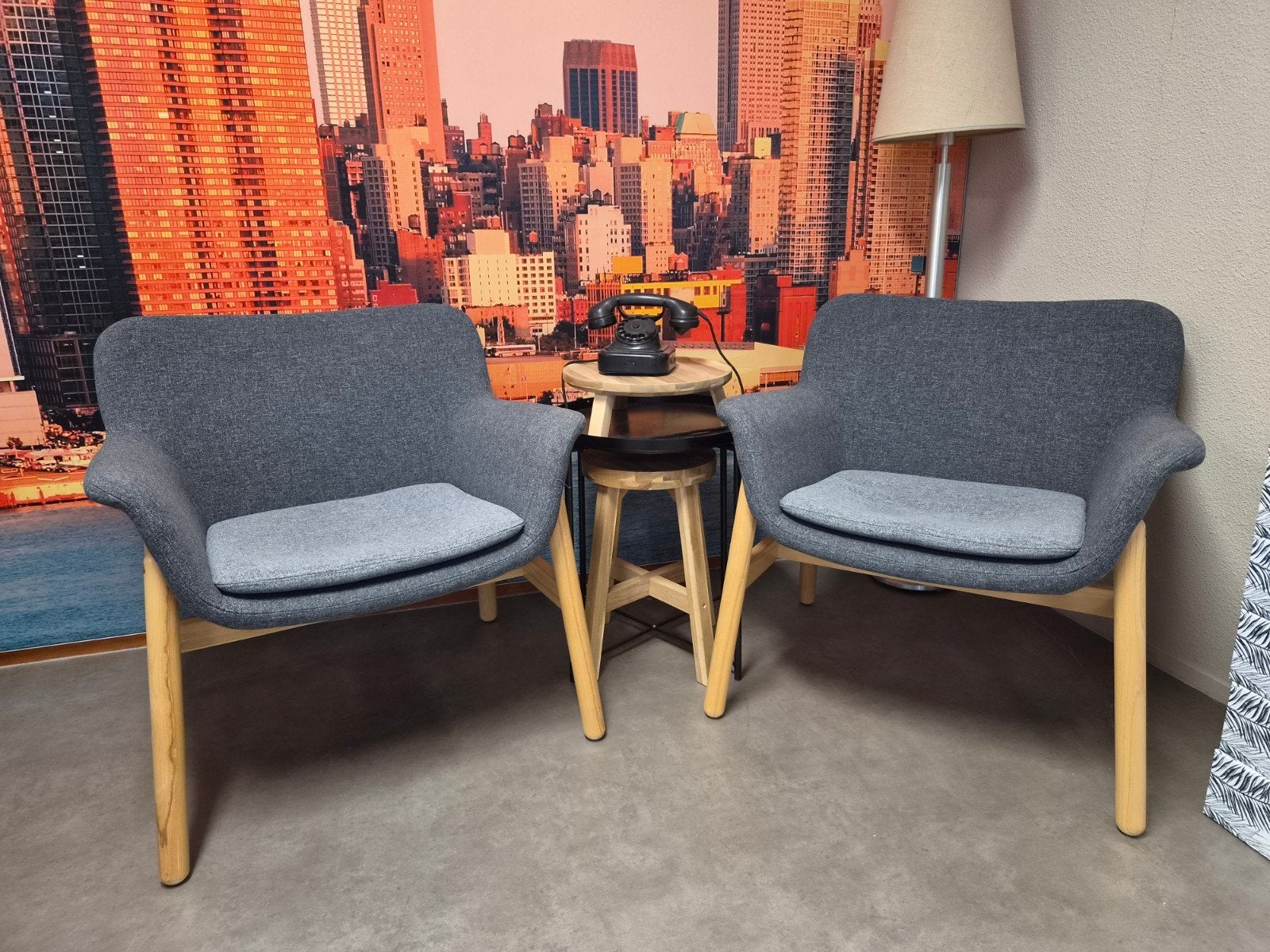 Set van 2 fauteuils (Ikea VEDBO), Ophalen, Modern, Comfortabel, Twee, Zo goed als nieuw