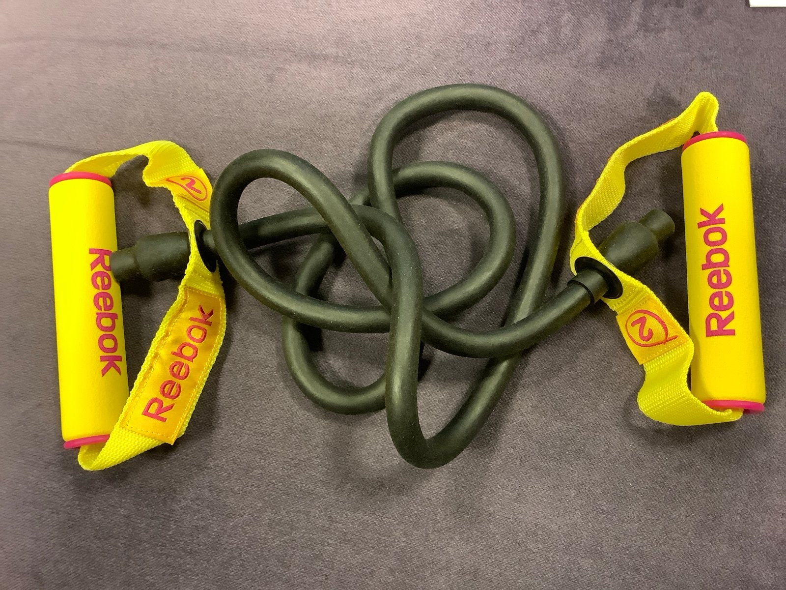 Reebok Resistance Tube - Niveau 2 Weerstandsband, Sport en Fitness, Ophalen, Zo goed als nieuw, Armen, Weerstandband