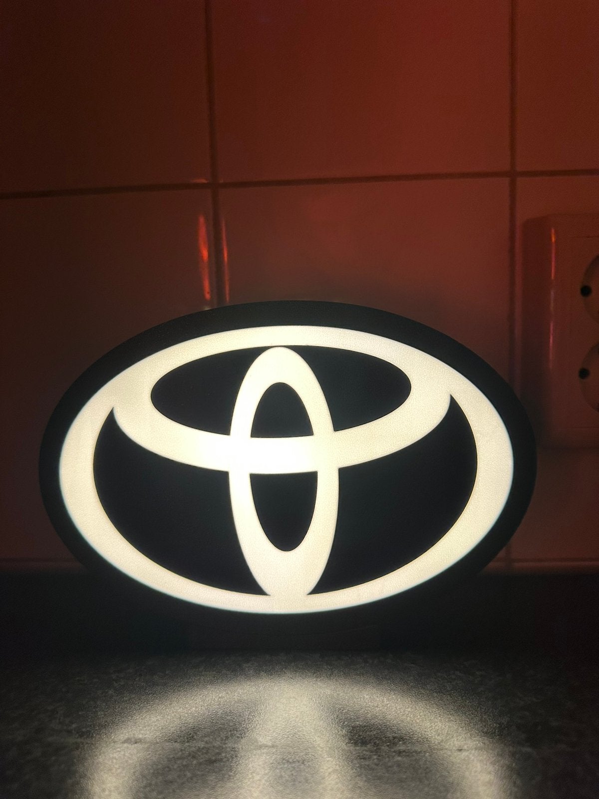 3D Geprinte Toyota Lightbox, Kunststof, LED, Overige typen, Nieuw