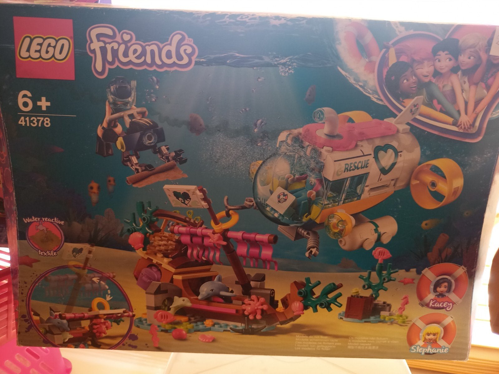 Lego Friends. 41378 60246 60091 Onderwater., Ophalen of Verzenden, Zo goed als nieuw