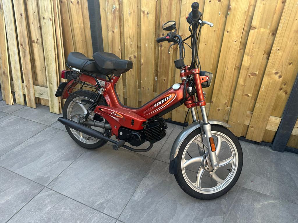 Tomos Luxe E-start uit 2014, Fietsen en Brommers, Brommers | Tomos, Ophalen, Gebruikt, Overige modellen
