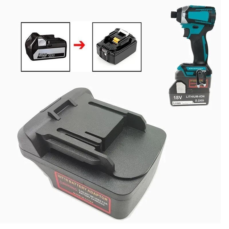 adapter Hikoki & Hitachi accu 18V naar Makita LXT machine, Doe-het-zelf en Verbouw, Denico.power@gmail.com, De van der Schuerenweg