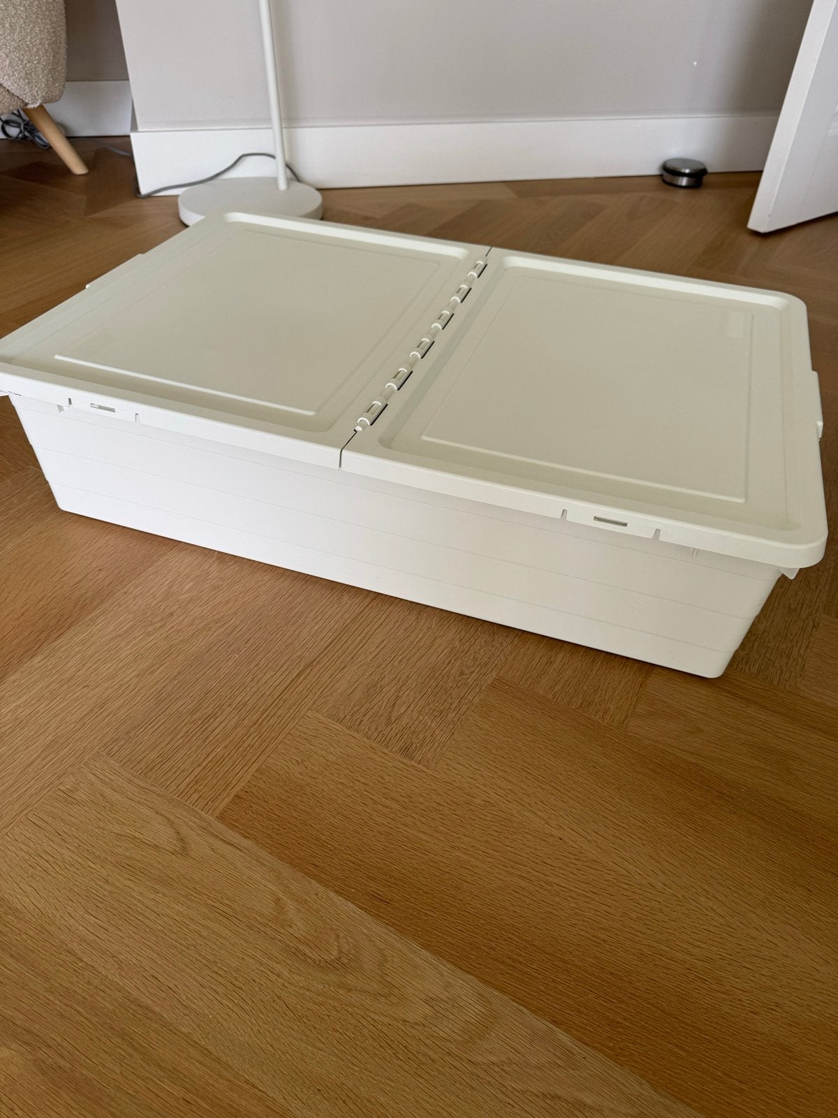 3x IKEA Sockerbit Opbergbakken met deksel, Ophalen, 60 cm of meer, 50 tot 75 cm, Zo goed als nieuw