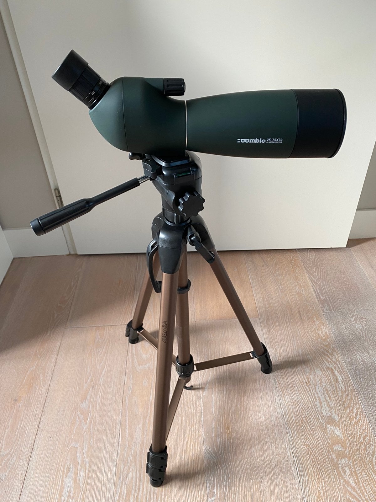 Telescoop beginners vogels kijken, Audio, Tv en Foto, Ophalen, Lenzentelescoop (refractor), Met statief, Zo goed als nieuw