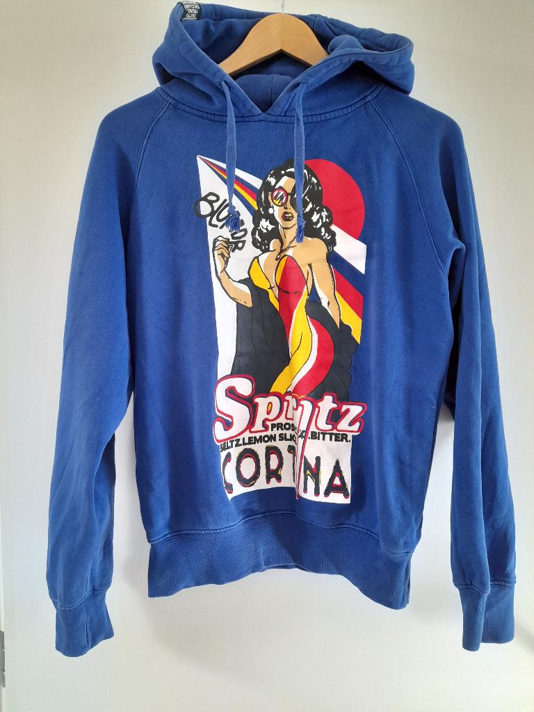 Blomor hoodie maat s, Blauw, Blomor, Ophalen of Verzenden, Gedragen