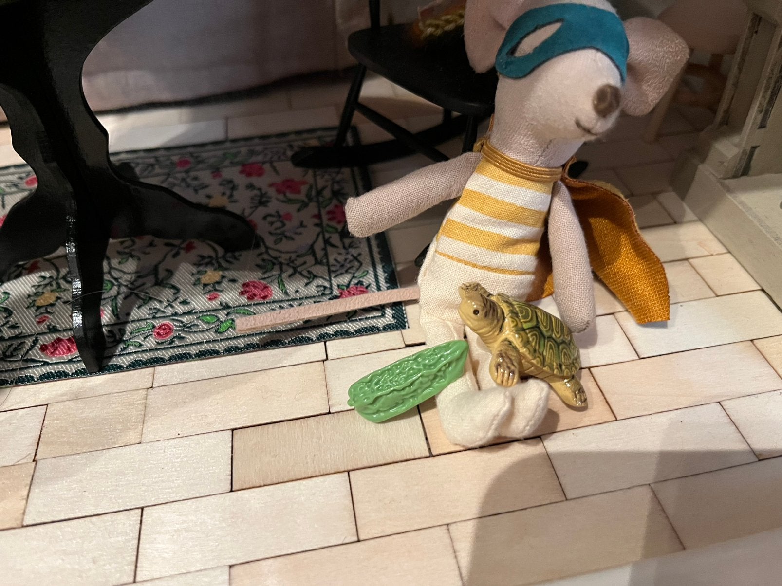 Huisdier schildpad poppen/ maileg huis incl verzenden, Ophalen, Nieuw, Poppenhuis