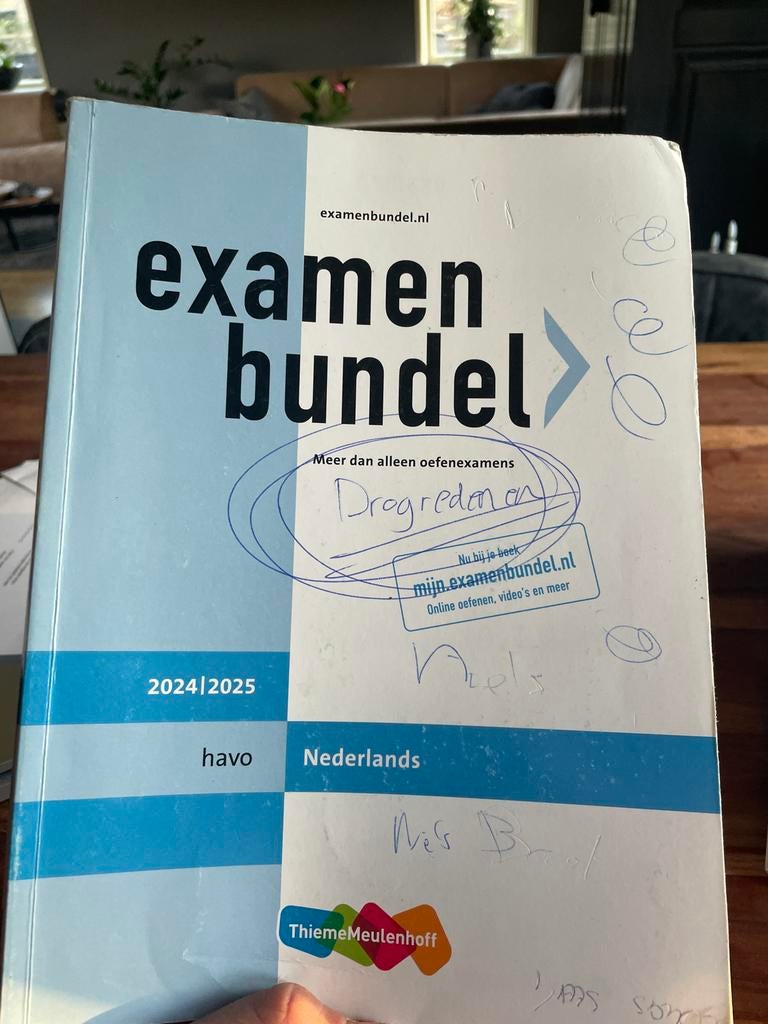 Examenbundel havo Nederlands 2024/2025, Ophalen, Alpha, Gelezen, HBO