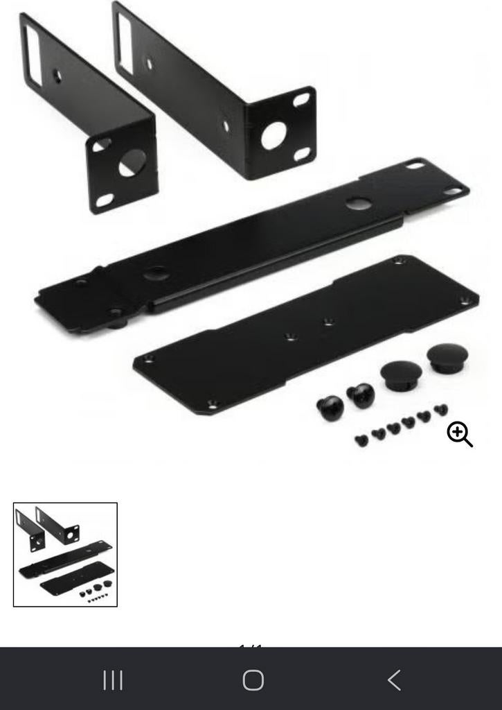 Sennheiser xsw 2rack mount kit., Ophalen of Verzenden, Nieuw