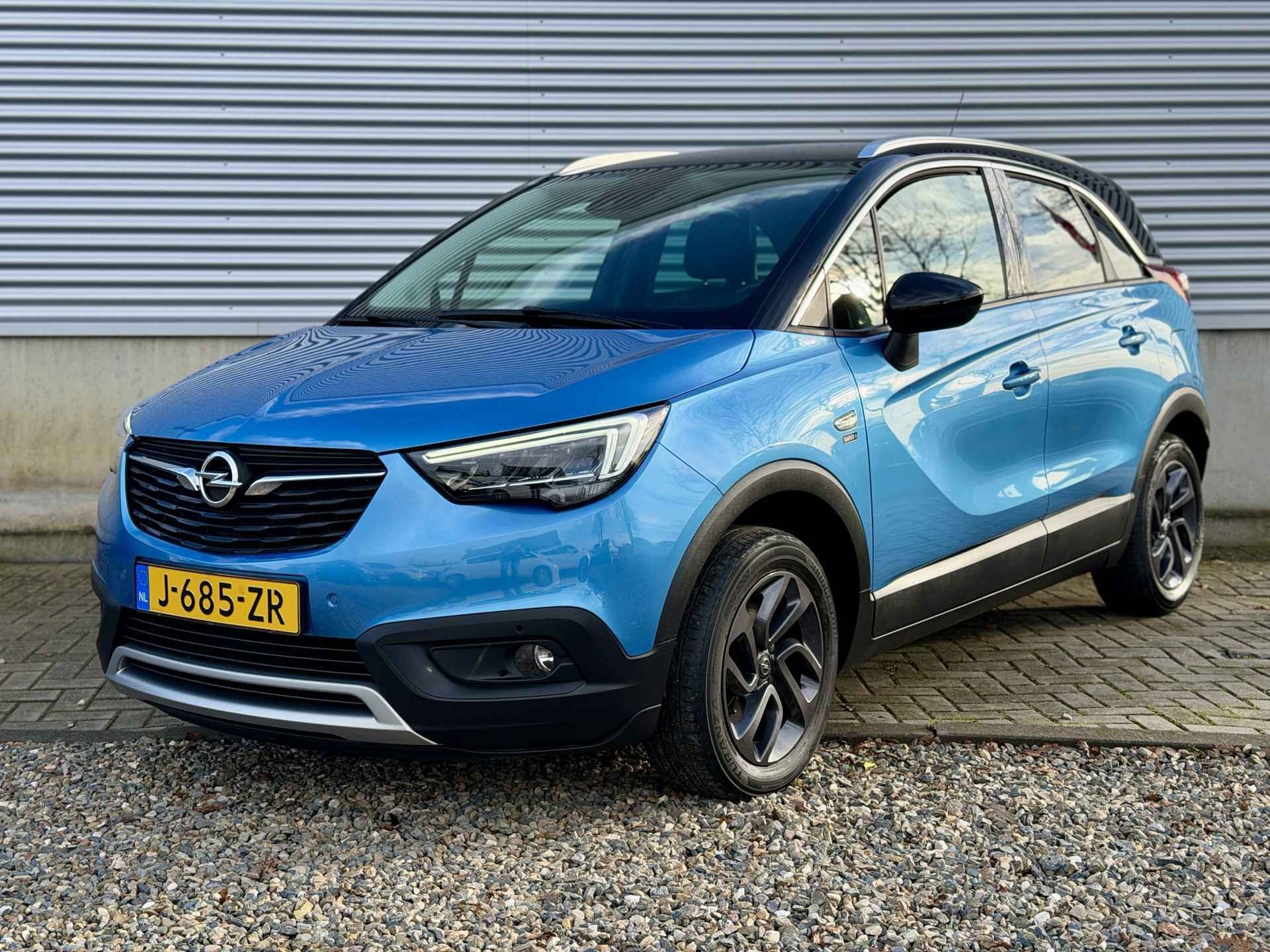 Opel Crossland X 1.2 Turbo Edition 2020 1e eig dealer o.h, [, Gebruikt, Euro 6, 1199 cc, Blauw