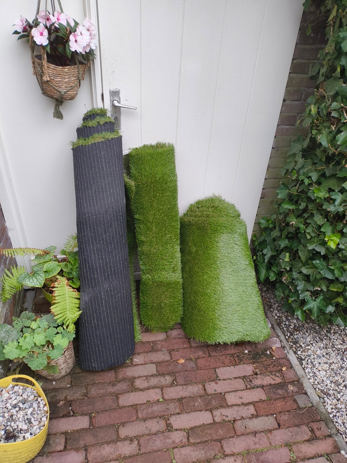 Kunstgras rollen - diverse afmetingen, Ophalen, Nieuw, Minder dan 10 m², Kunstgras
