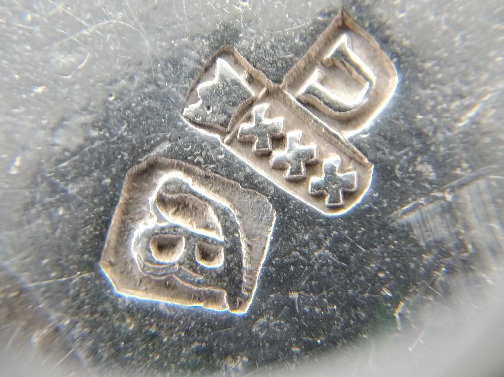 Zilveren miniatuur waterketel, J. Borduur, Amsterdam, 1754, Antiek en Kunst, Verzenden, Zilver