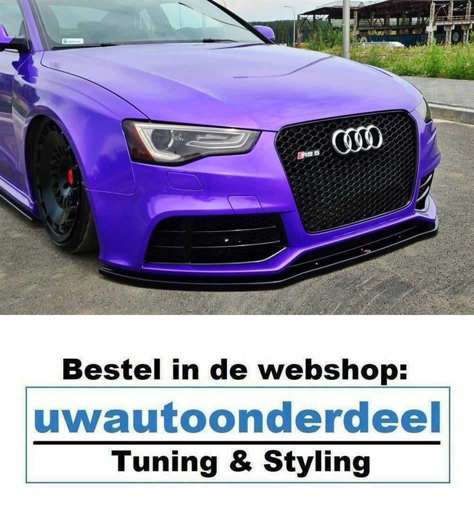 Maxton Design Spoiler Voorspoiler Lip Splitter Voor Audi RS5, Verzenden