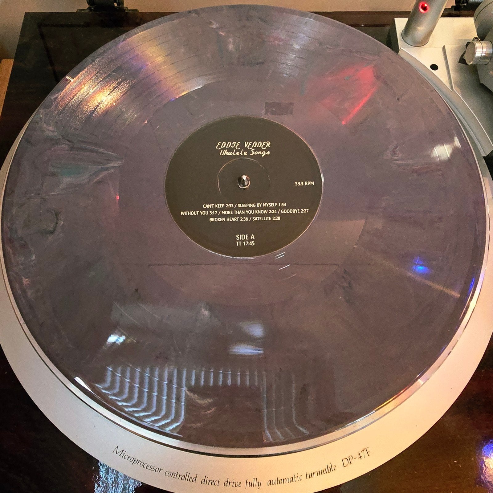 Eddie Vedder - Ukulele Songs (Gekleurd Vinyl) - Nieuwstaat, 2010 - 2019, Verzenden, Originele persing, 12 inch